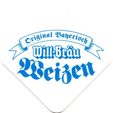 motten kg-by will das 2b (raute180-will bru weizen-blau)